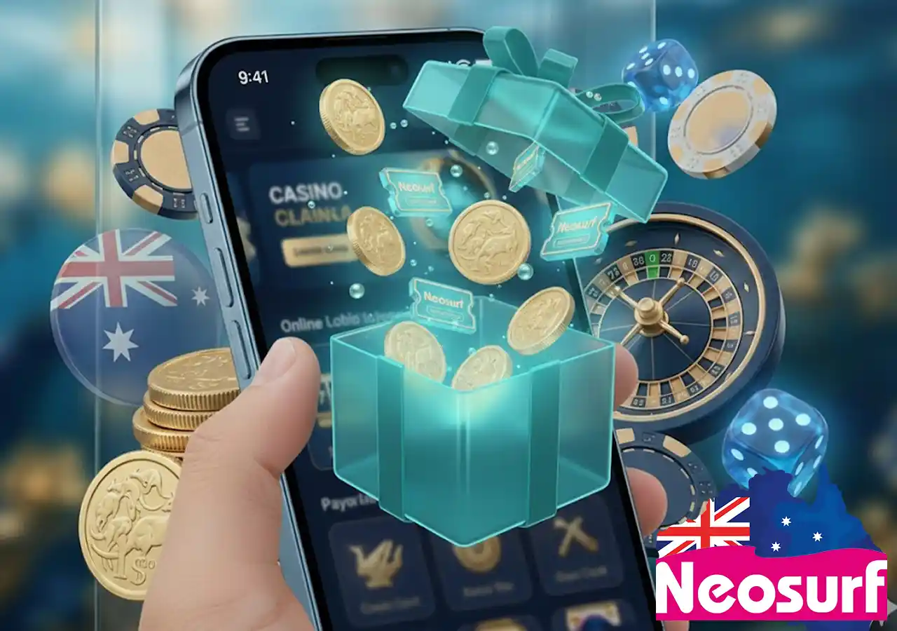 Exclusive welcome bonuses and free spins for Australian players using Neosurf for deposits.